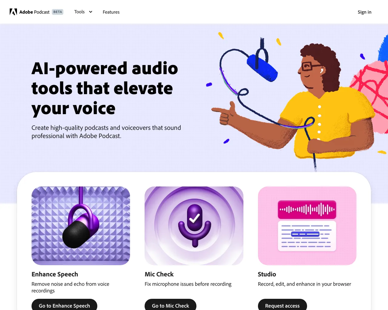 Adobe Podcast - AI Audio Recording and Editing, All on the Web