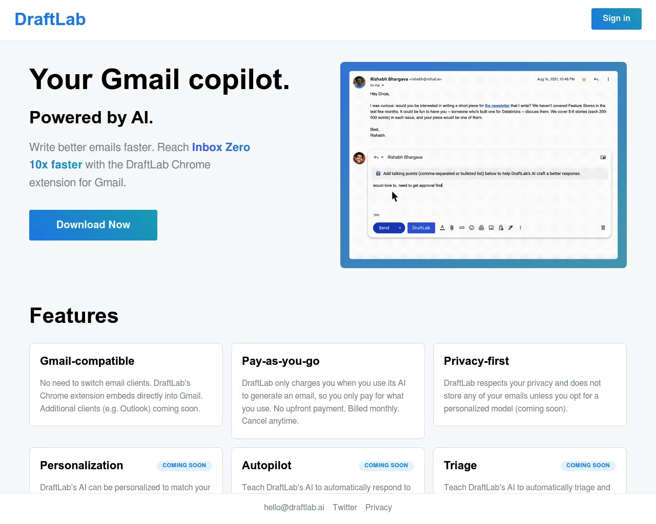 Draftlab Ai: Write Better Emails Faster With AI