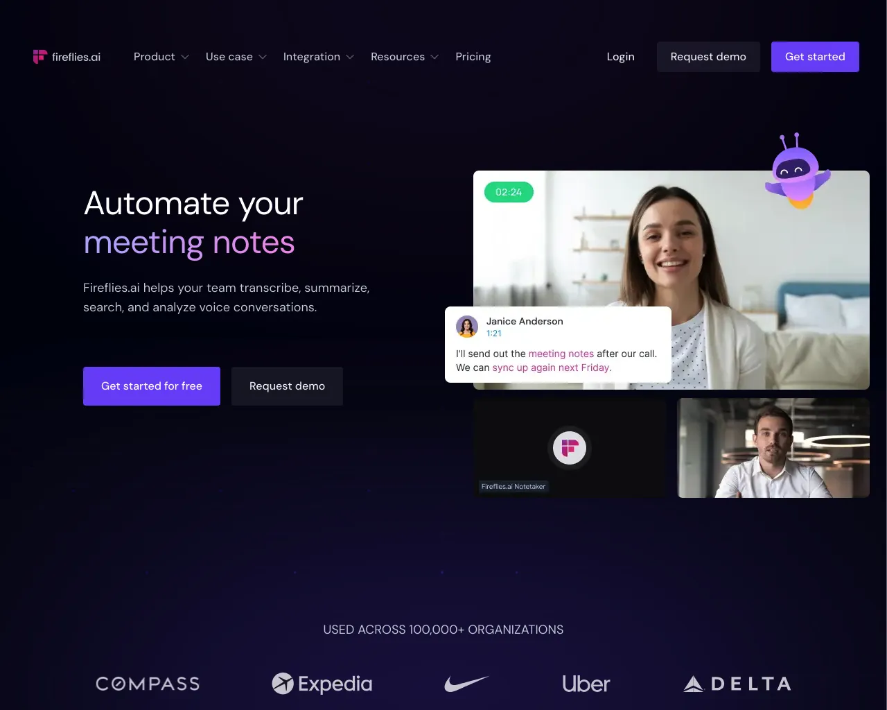 Fireflies.Ai - Automate your meeting notes