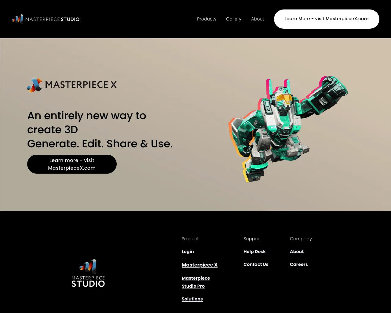 Masterpiece Studio - An entirely new way to create 3D