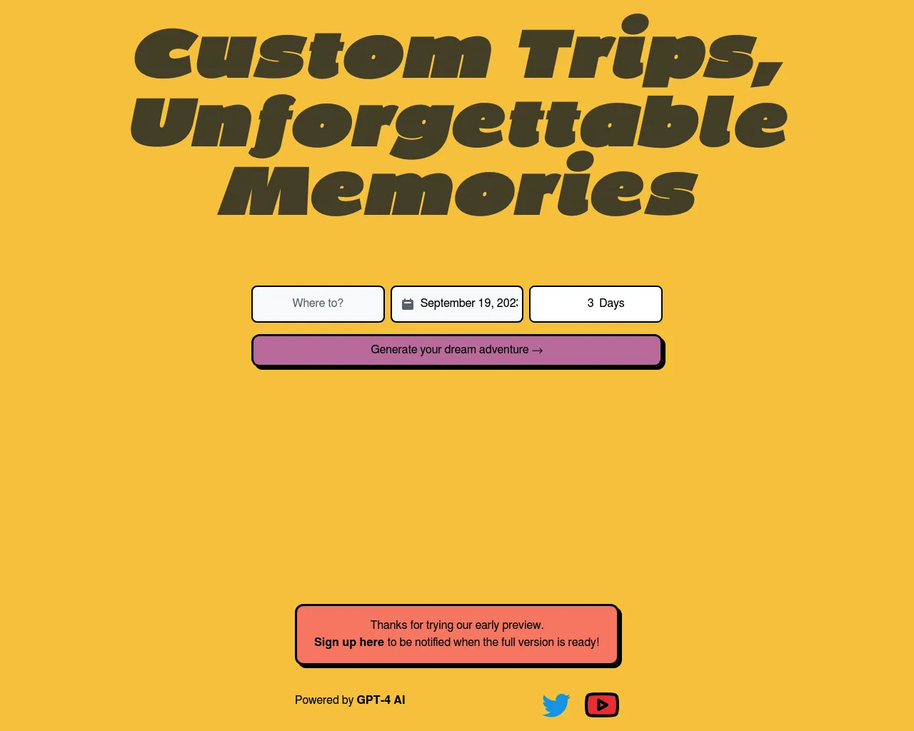 Orkoi - Make a Personalized Travel Plan in Seconds, Free, No Signup