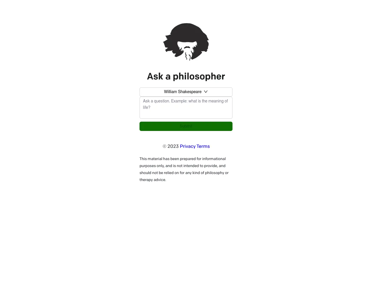 Ask a Philosopher