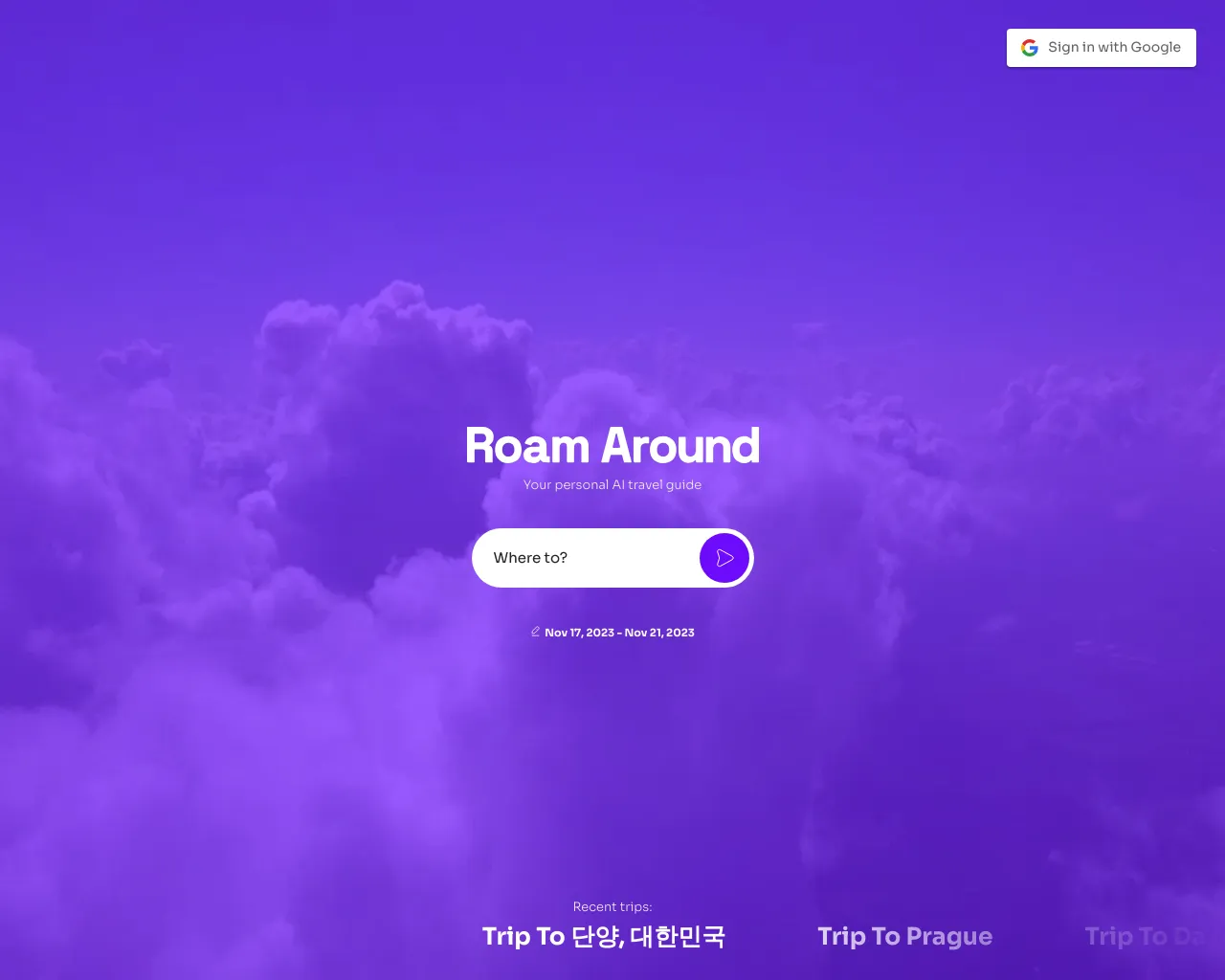 Roamr - AI Travel Planner - Your Dream Vacation in Seconds