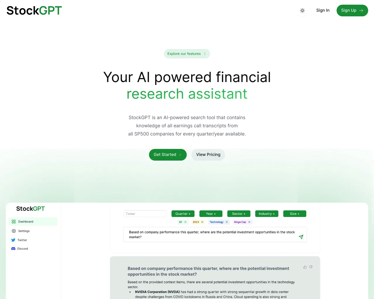 AI-Powered Search Engine
