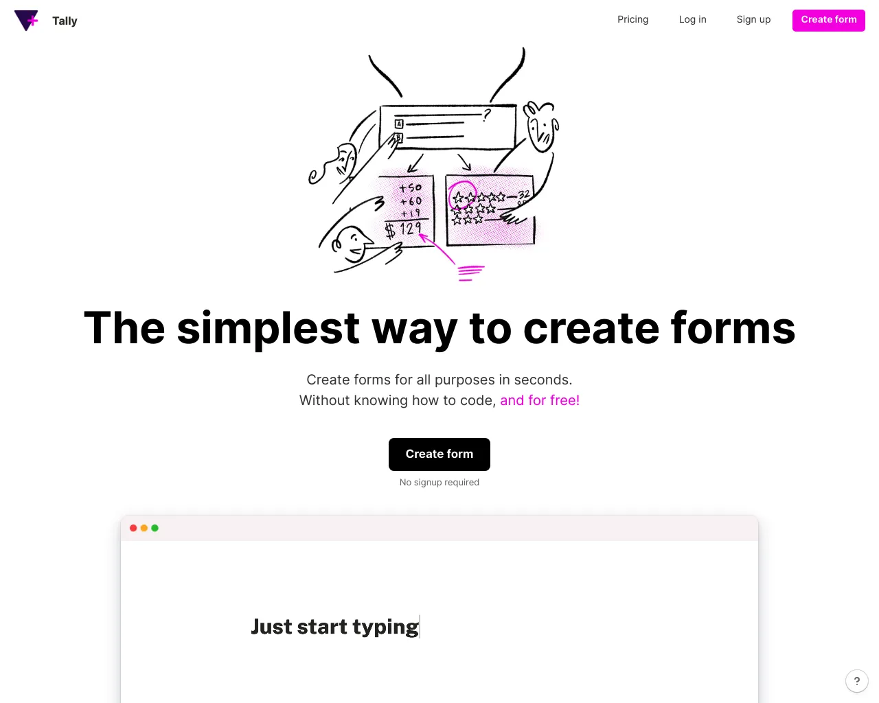 The Simplest Way to Create Forms