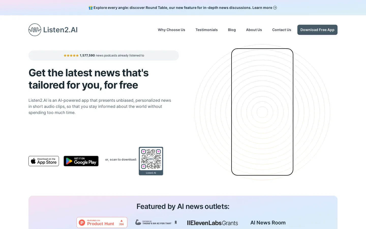 Credible Real-time News, Tailored Just For You