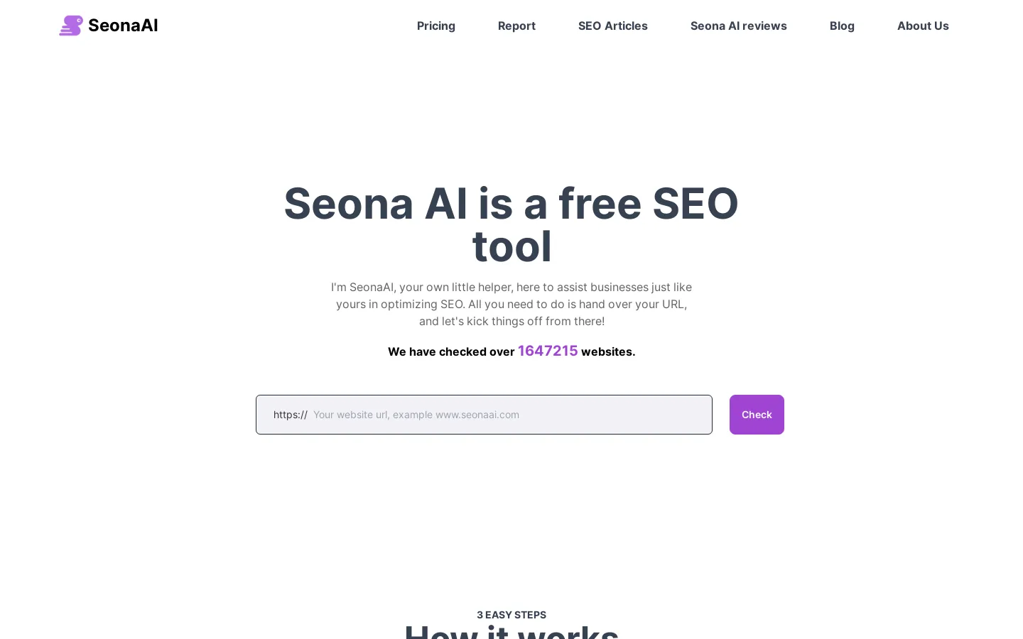 SeonaAI is a free alternative tool for SEO reviews.