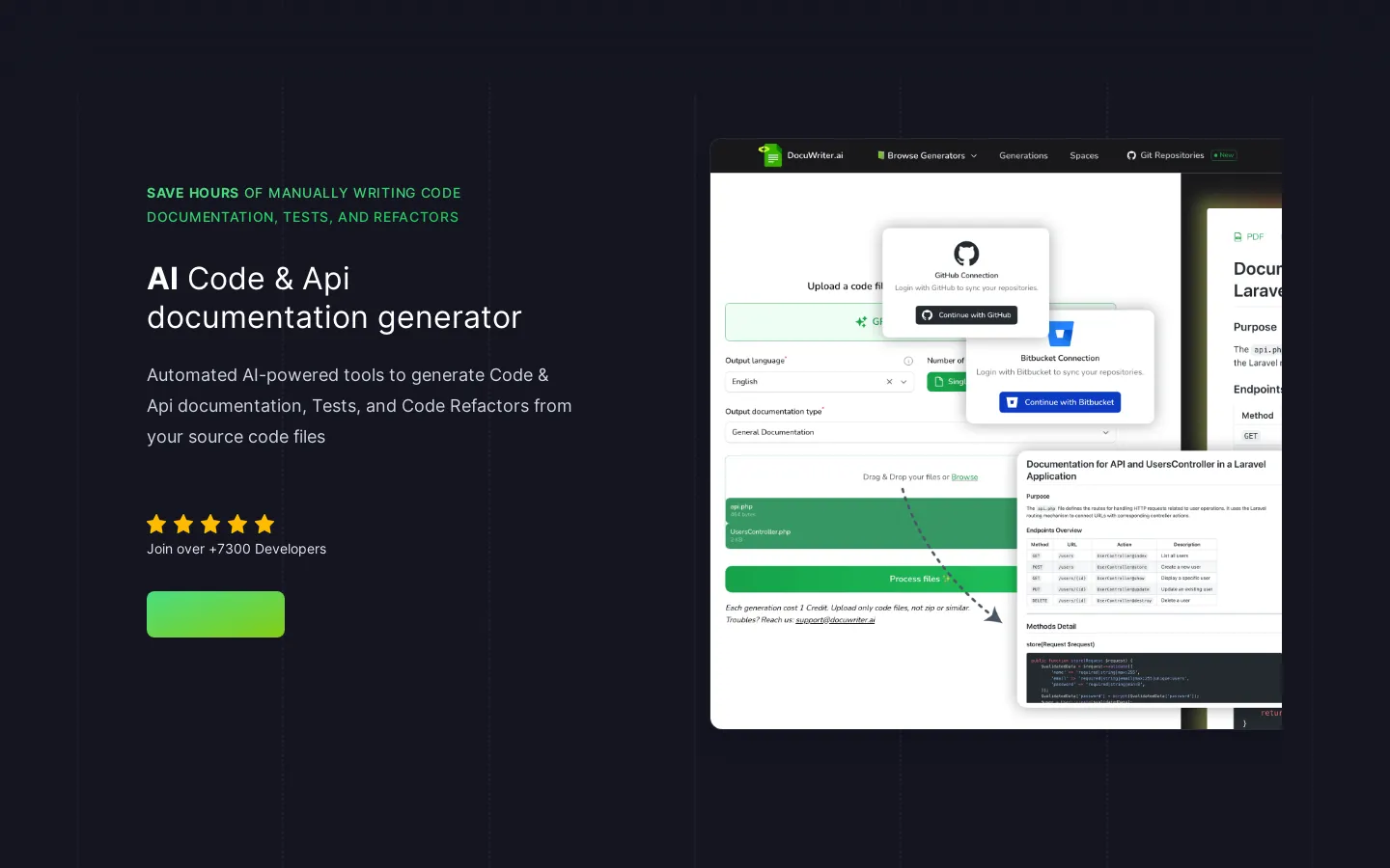 DocuWriter.ai - #1 AI Tools for Automated Code & Api documentation, Testing, & Refactoring