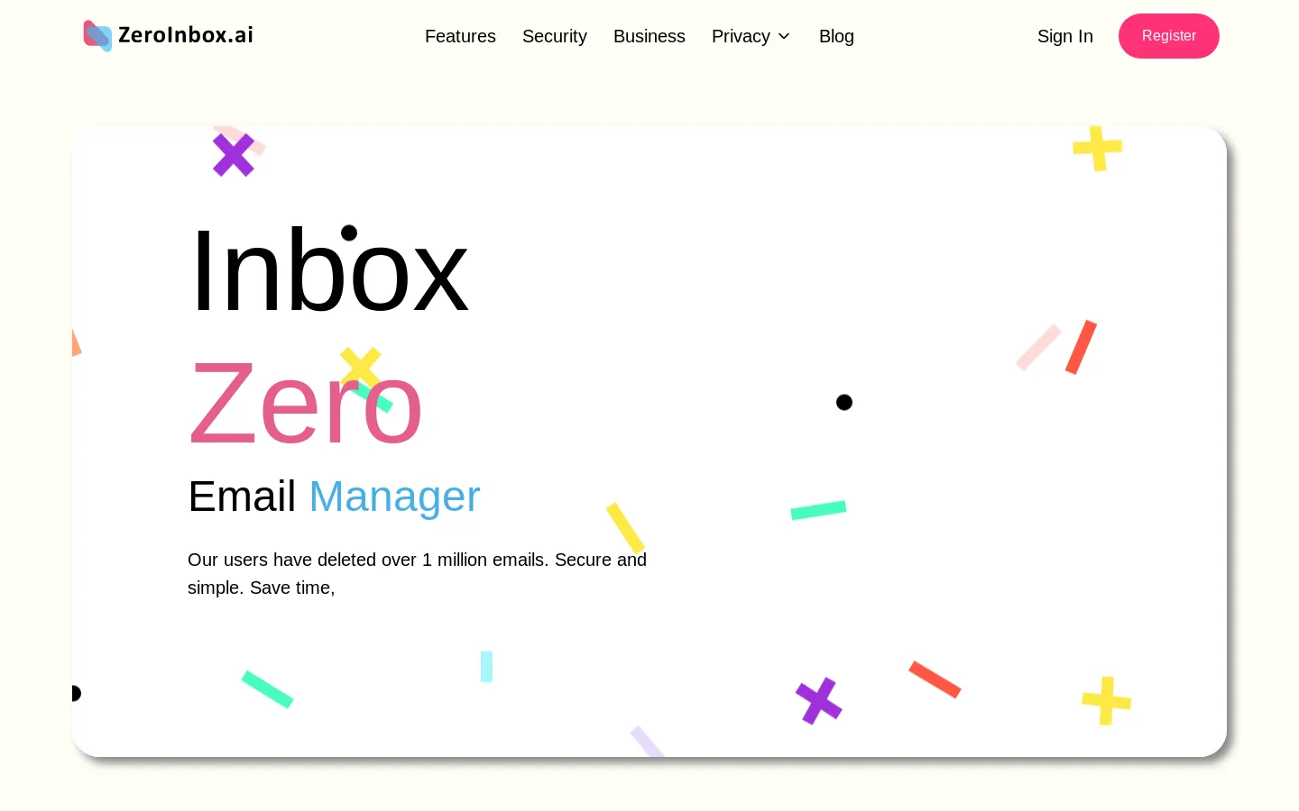 Inbox Zero AI Email Organizer: Clear your Inbox, Keep your emails clean and organized with Inbox Zero.