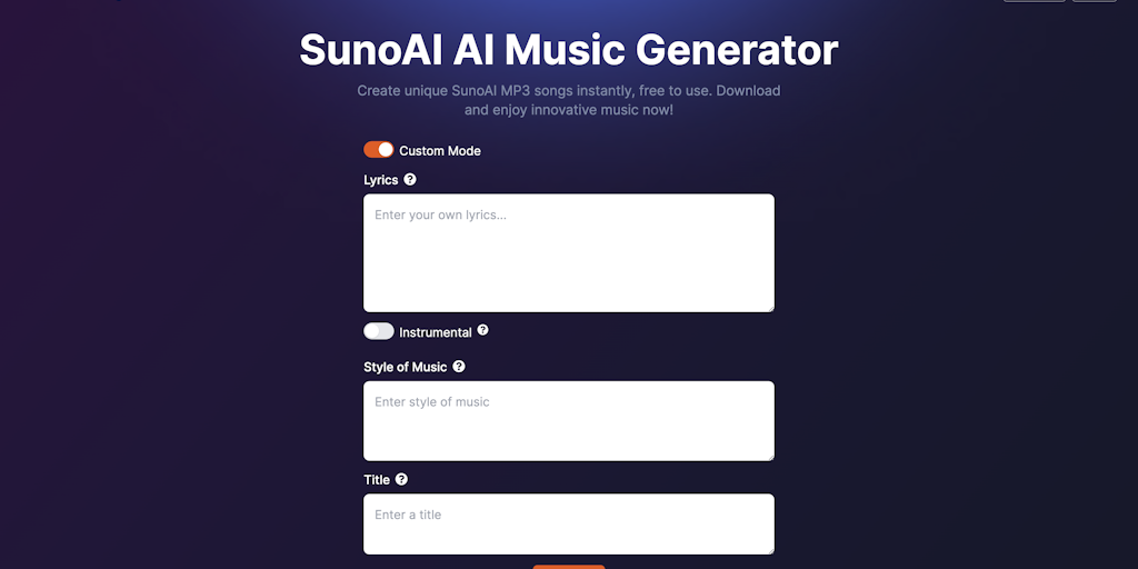 AISong.ai - SunoAI AI Music Generator