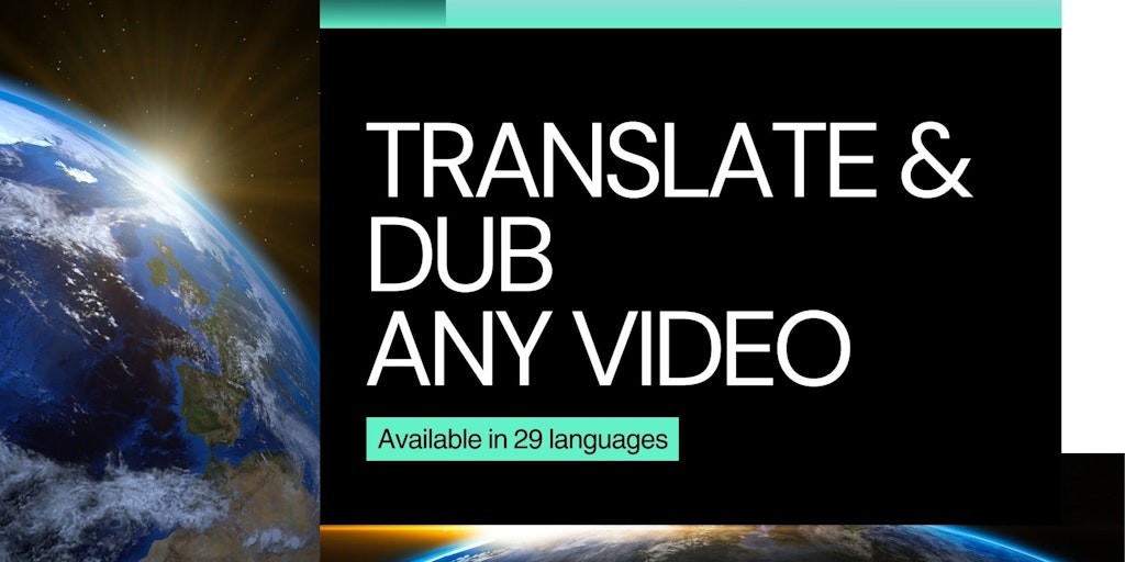 VoiceCheap - Dub & translate any video in any language