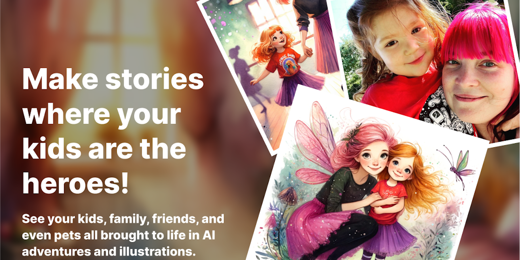 Magic Bookshelf - Create AI Stories for Kids
