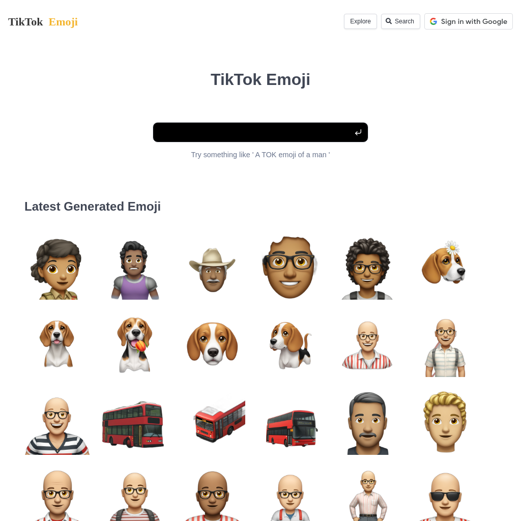 TIKTOKEMOJI.COM - Create Custom Emojis for TikTok