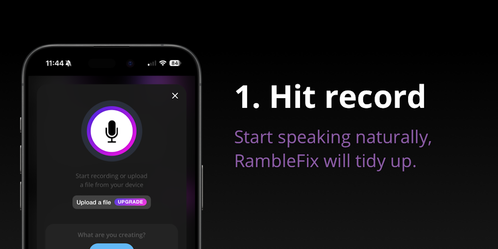 RambleFix - AI Note-taking & Writing Tool