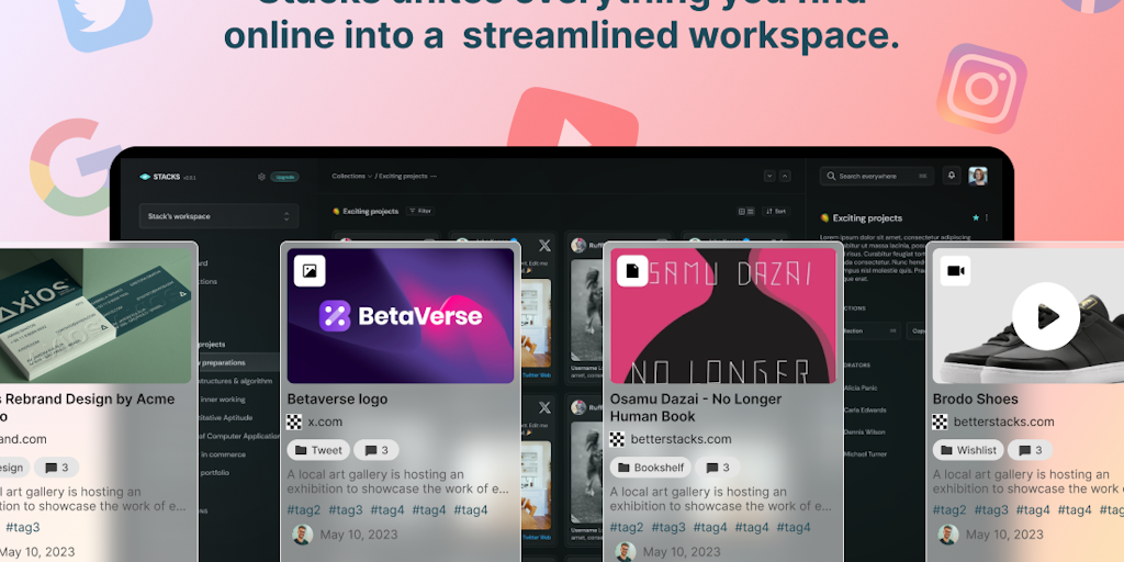 BetterStacks - Your unified web workspace with browser co-pilot