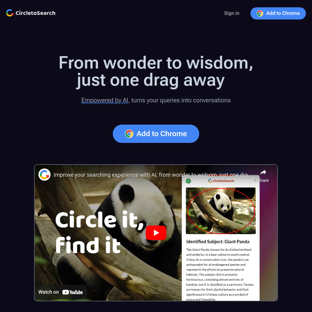 Circle to Search: Supercharge Your Web Searching Experience with AI