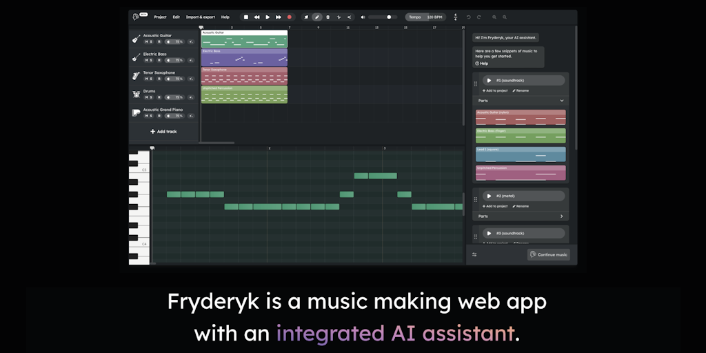 Fryderyk - Your AI Music Making Partner