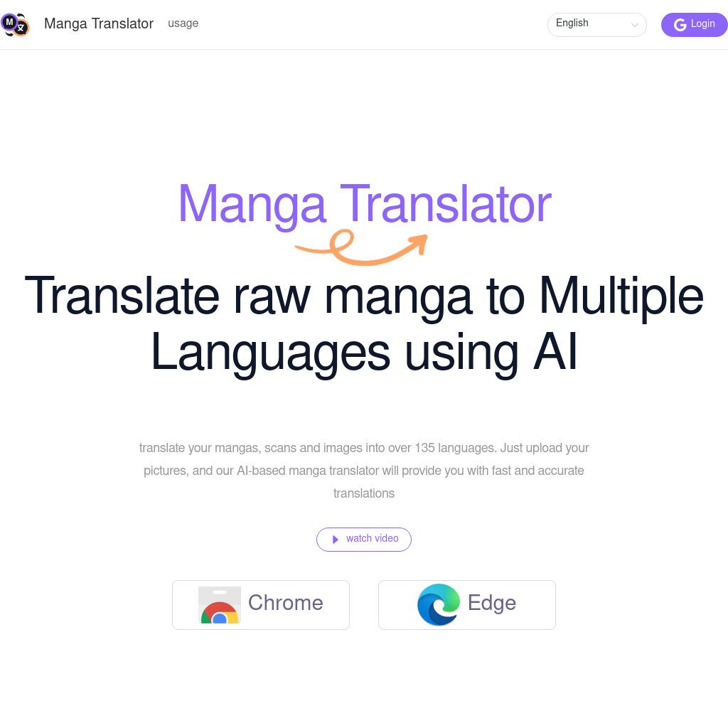 MangaMTL - Translate Raw Manga to Multiple Languages
