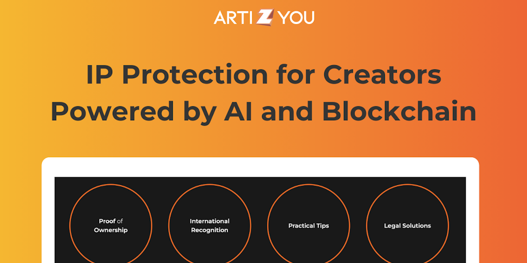 Artizyou - IP Protection for Creators | AI & Blockchain