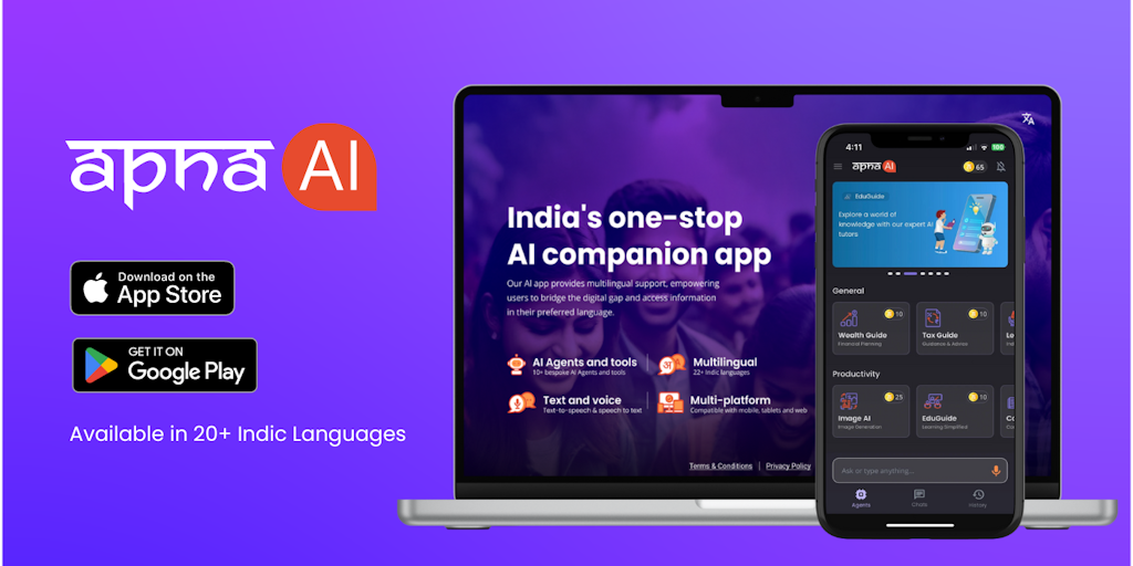 apnaAI | Multilingual Generative AI Companions