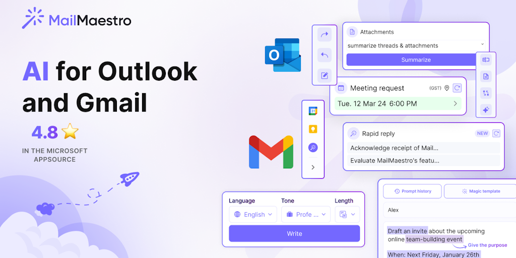 Get MailMaestro - Boost Productivity with AI-Powered Email Writing