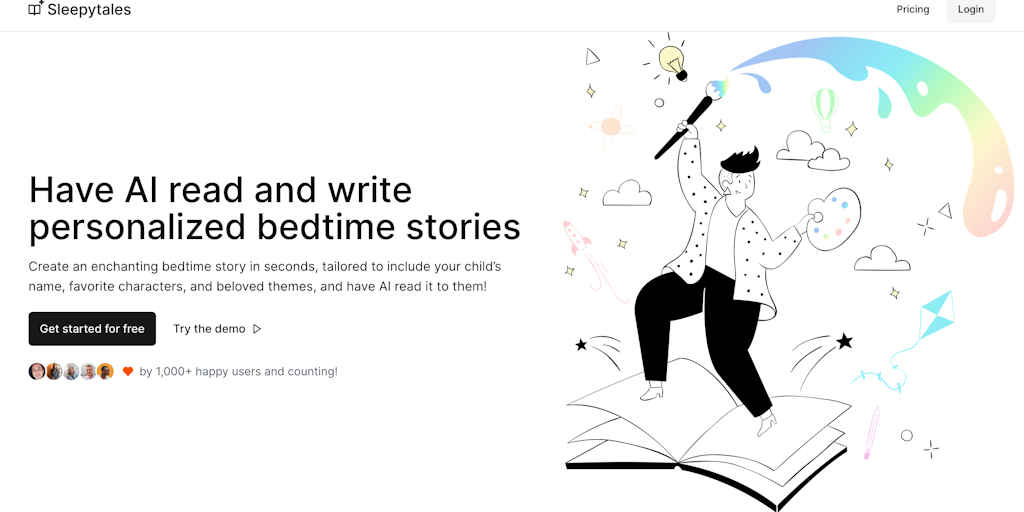Sleepytales - Personalized AI Bedtime Stories