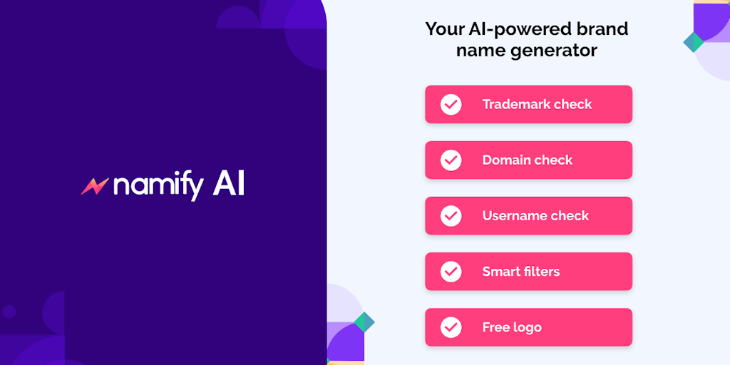 Namify AI  - Free AI powered business name generator