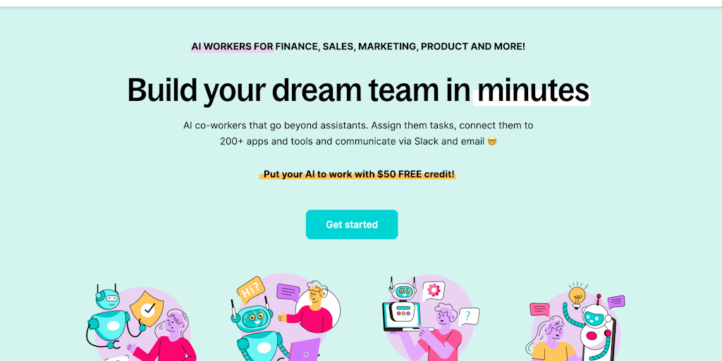 TeamCreate AI: Build your AI dream team in minutes!